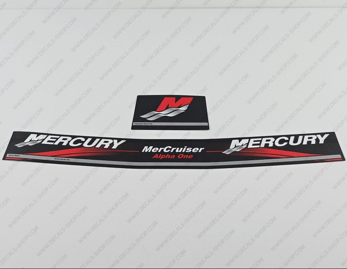 Mercury MerCruiser Alpha One Outdrive 1998-1999 Decal Kit
